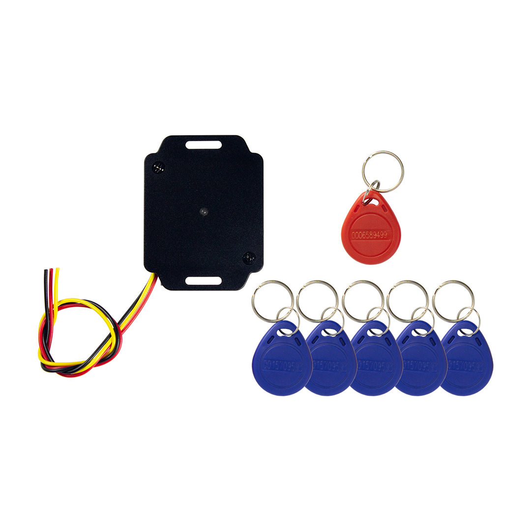 اکسس کنترل (محدودکننده تردد) تک خروجی توکار آسانسور مبتنی بر تگ RFID با فرکانس ۱۲۵ کیلو هرتزی با ۵ سال گارانتی و قابلیت ارتقا به اکسس کنترل شارژی - RF۱۰۱T