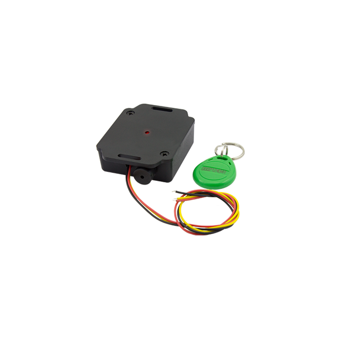 اکسس کنترل (محدودکننده تردد) تک خروجی توکار آسانسور مبتنی بر تگ RFID با فرکانس ۱۲۵ کیلو هرتزی با ۵ سال گارانتی و قابلیت ارتقا به اکسس کنترل شارژی - RF۱۰۱T